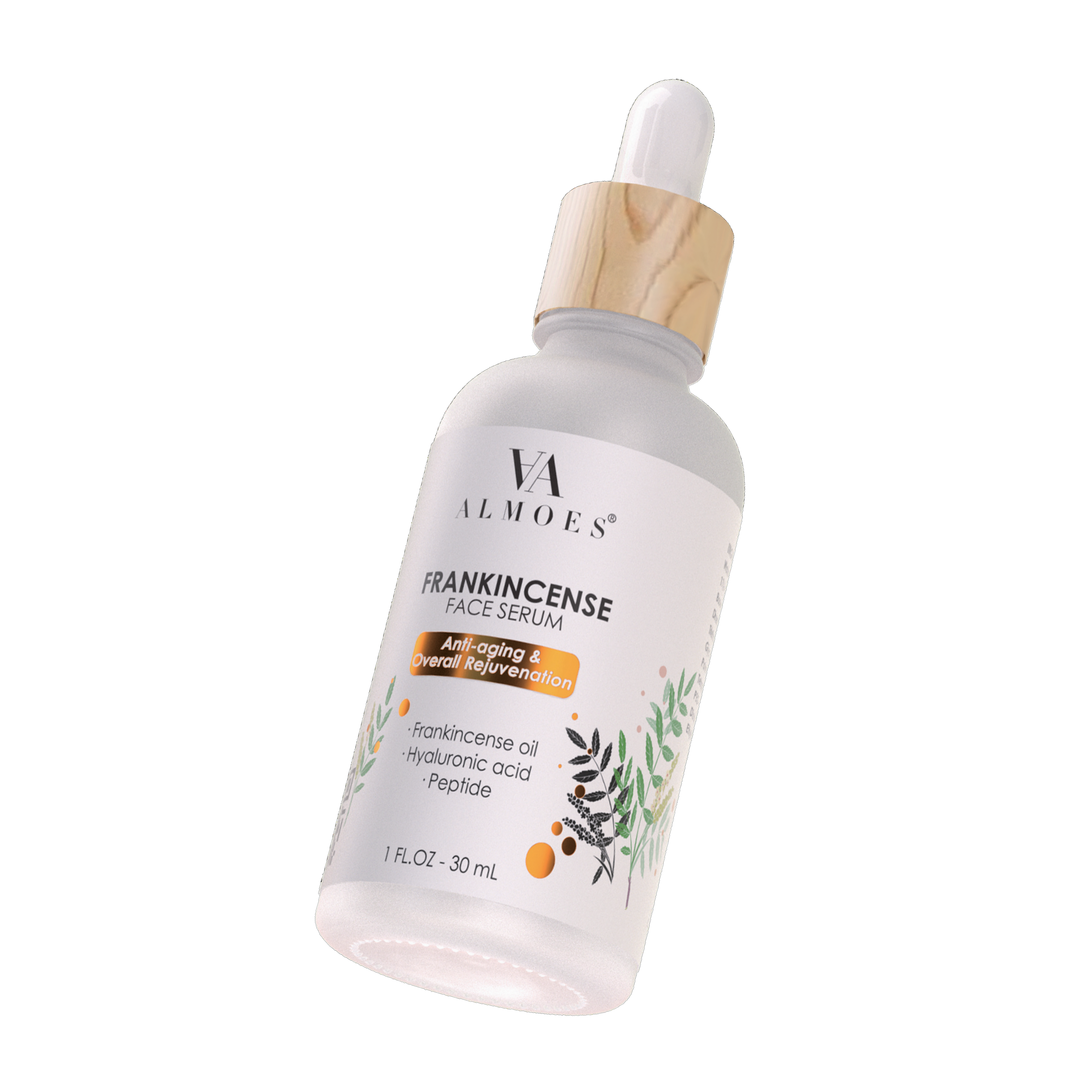 Almoes Serum, Frankincense Face Serum, Dark circles Under Eye, 1 FL.OZ-30mL