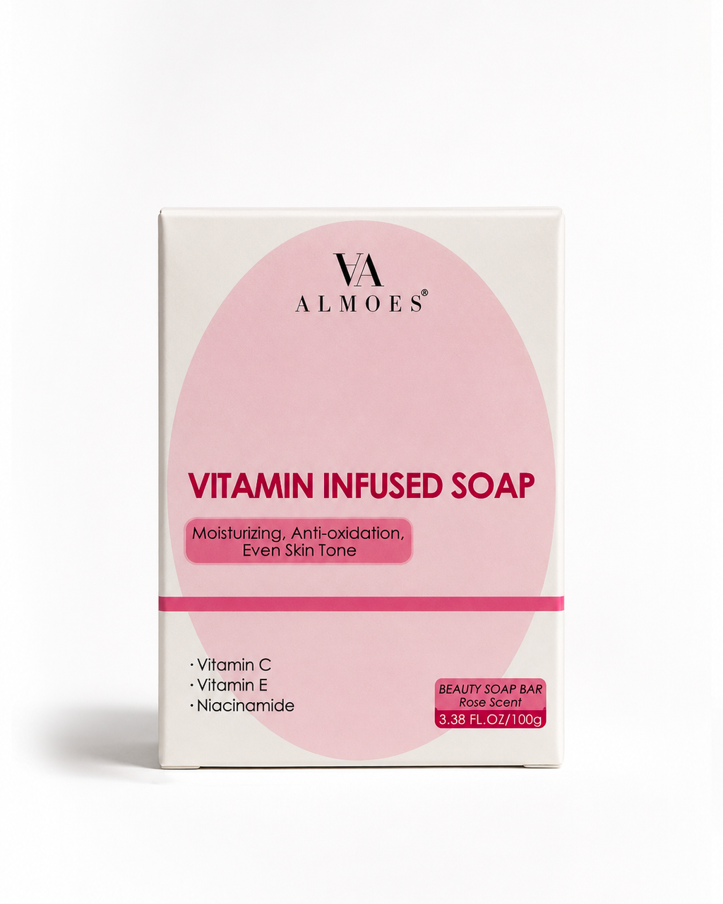 Soap - Vitamin Infused, 3.38 FL.OZ / 100g, Almoes
