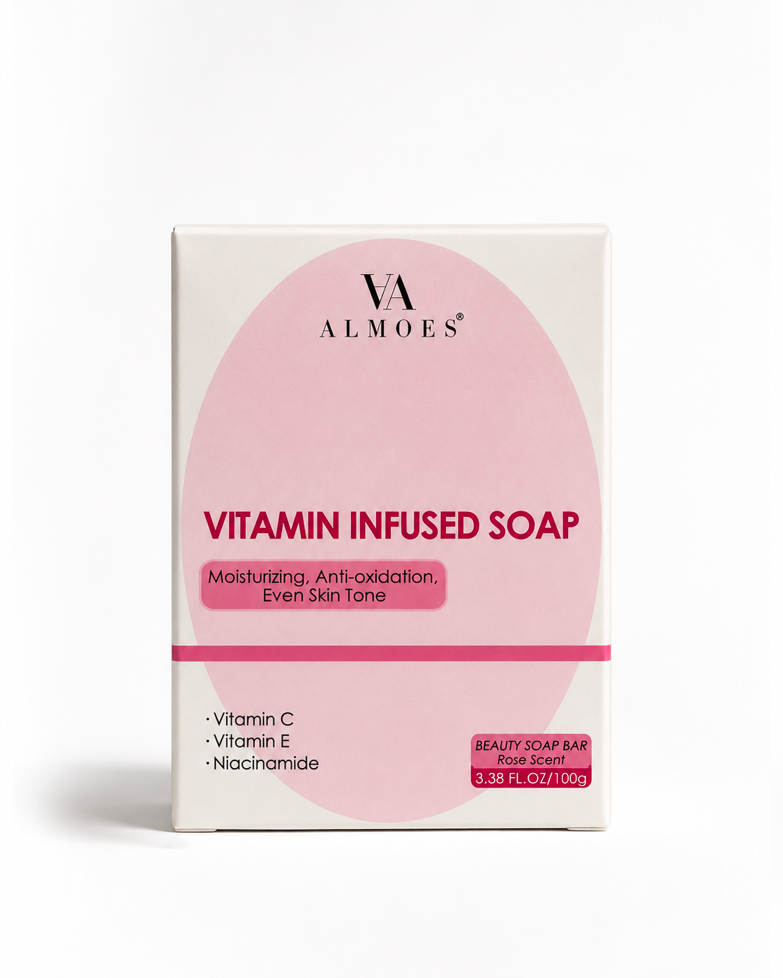 Soap - Vitamin Infused, 3.38 FL.OZ / 100g, Almoes