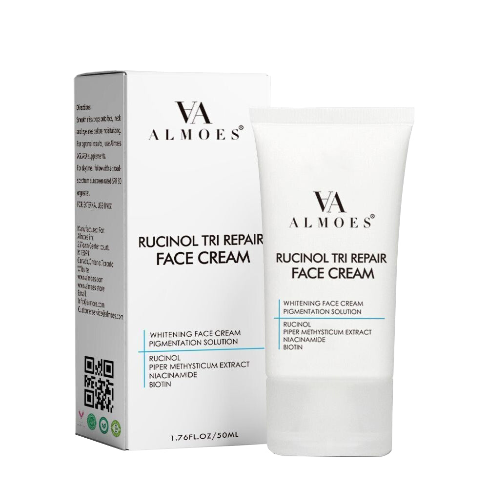 Almoes Rucinol Tri Face Cream – Repair & Anti-Aging, 50 ml