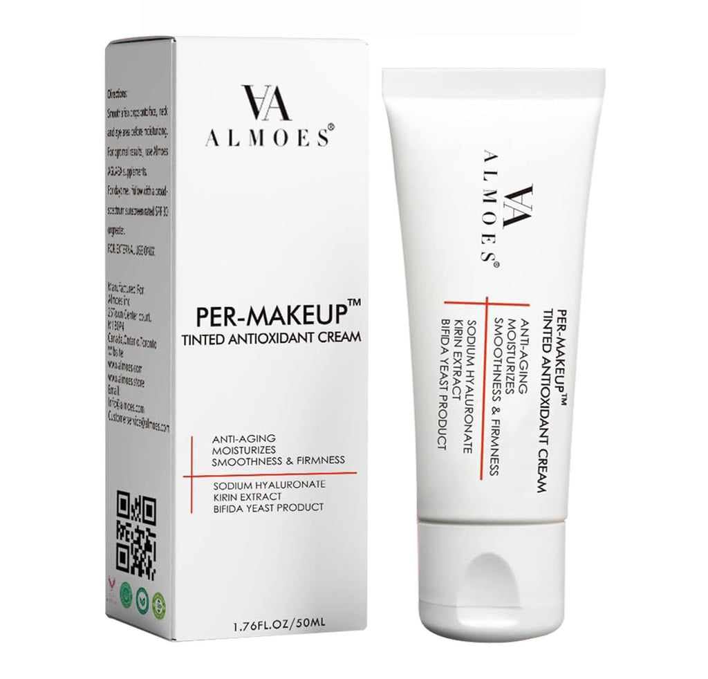 Almoes Pre-Makeup Tinted Antioxidant Cream, 50ml