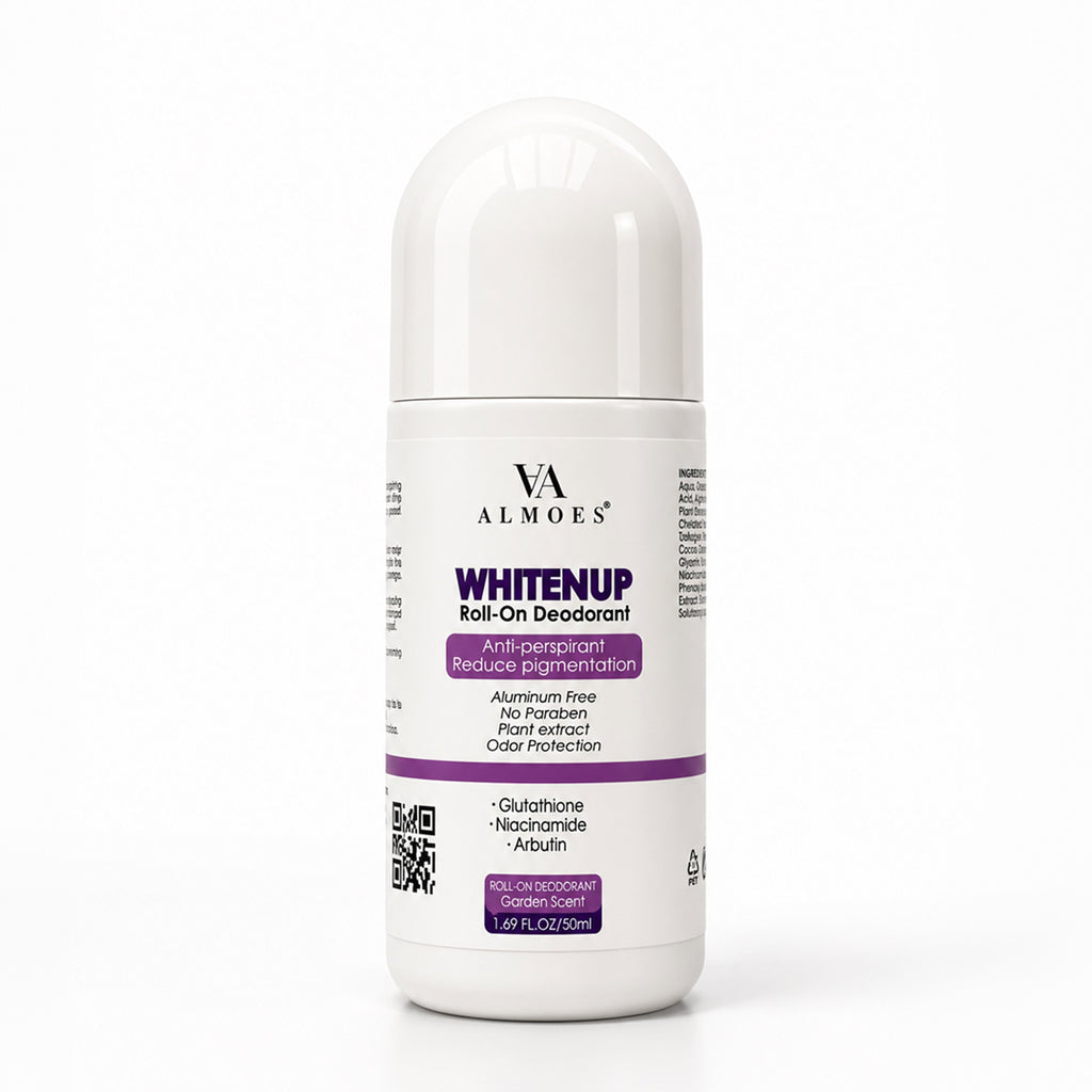 Almoes Whitenup Roll-On Deodorant | Brightening & Long-Lasting Protection | 50ml